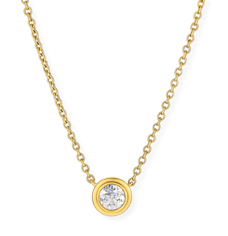 ELLIE VAIL Necklace Cayla Dainty Necklace, Gold Soho-Boutique