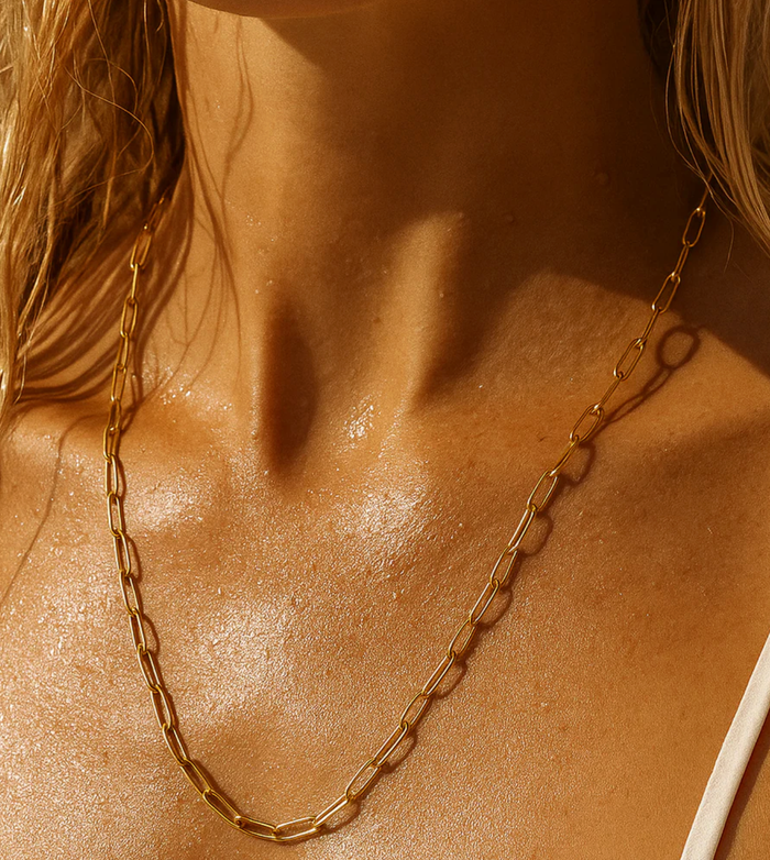 ELLIE VAIL Necklace Jayden Paperclip Chain Necklace Soho-Boutique