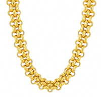 ELLIE VAIL Necklace Rosalinda Chunky Chain Toggle Necklace, Gold Soho-Boutique