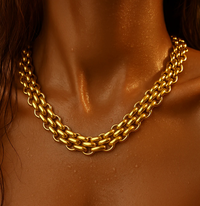 ELLIE VAIL Necklace Rosalinda Chunky Chain Toggle Necklace Soho-Boutique