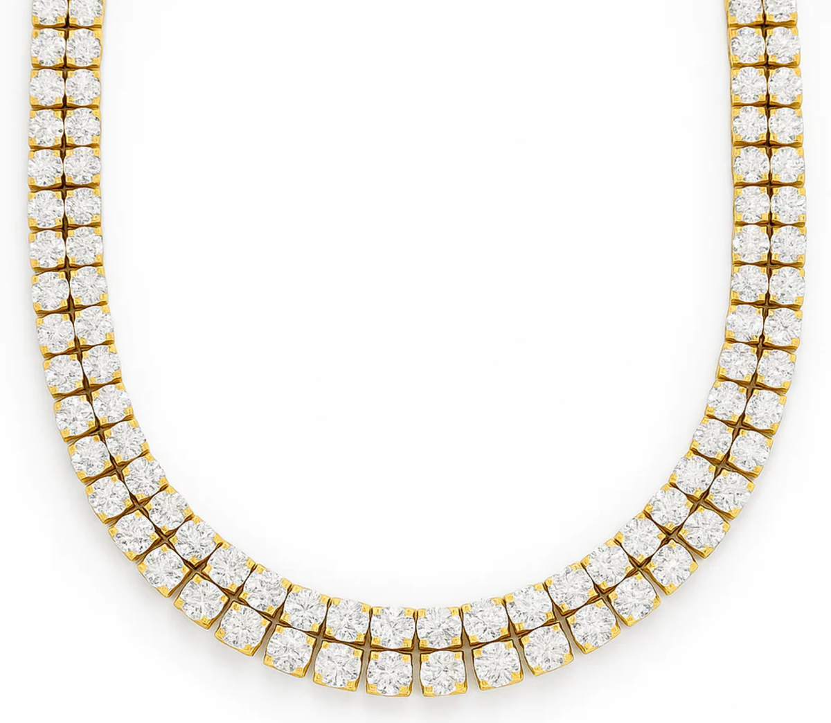 ELLIE VAIL Necklace Rosie Double Tennis Choker Necklace Soho-Boutique