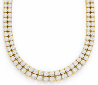 ELLIE VAIL Necklace Rosie Double Tennis Choker Necklace Soho-Boutique