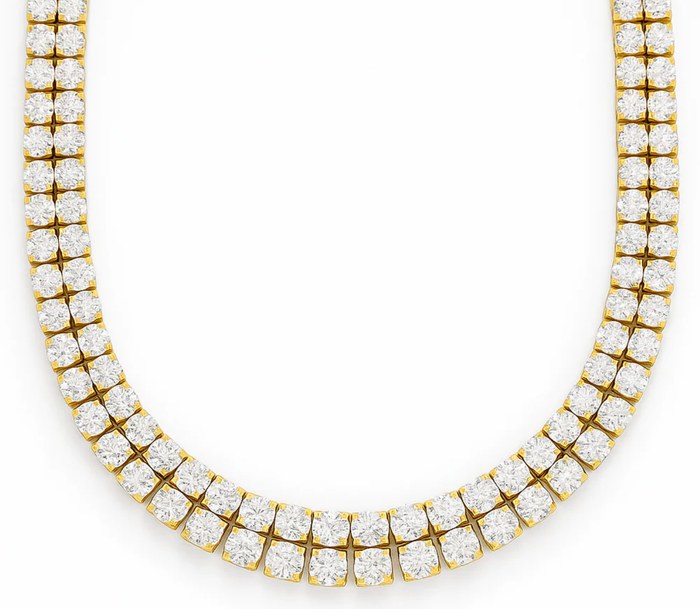 ELLIE VAIL Necklace Rosie Double Tennis Choker Necklace Soho-Boutique