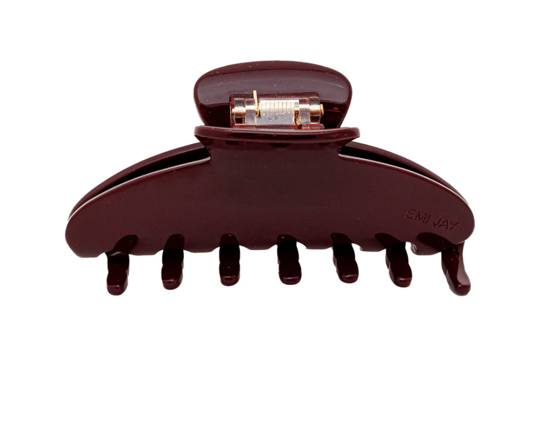 EMI JAY Hair Accessory Big Effing Clip, Bordeaux Soho-Boutique
