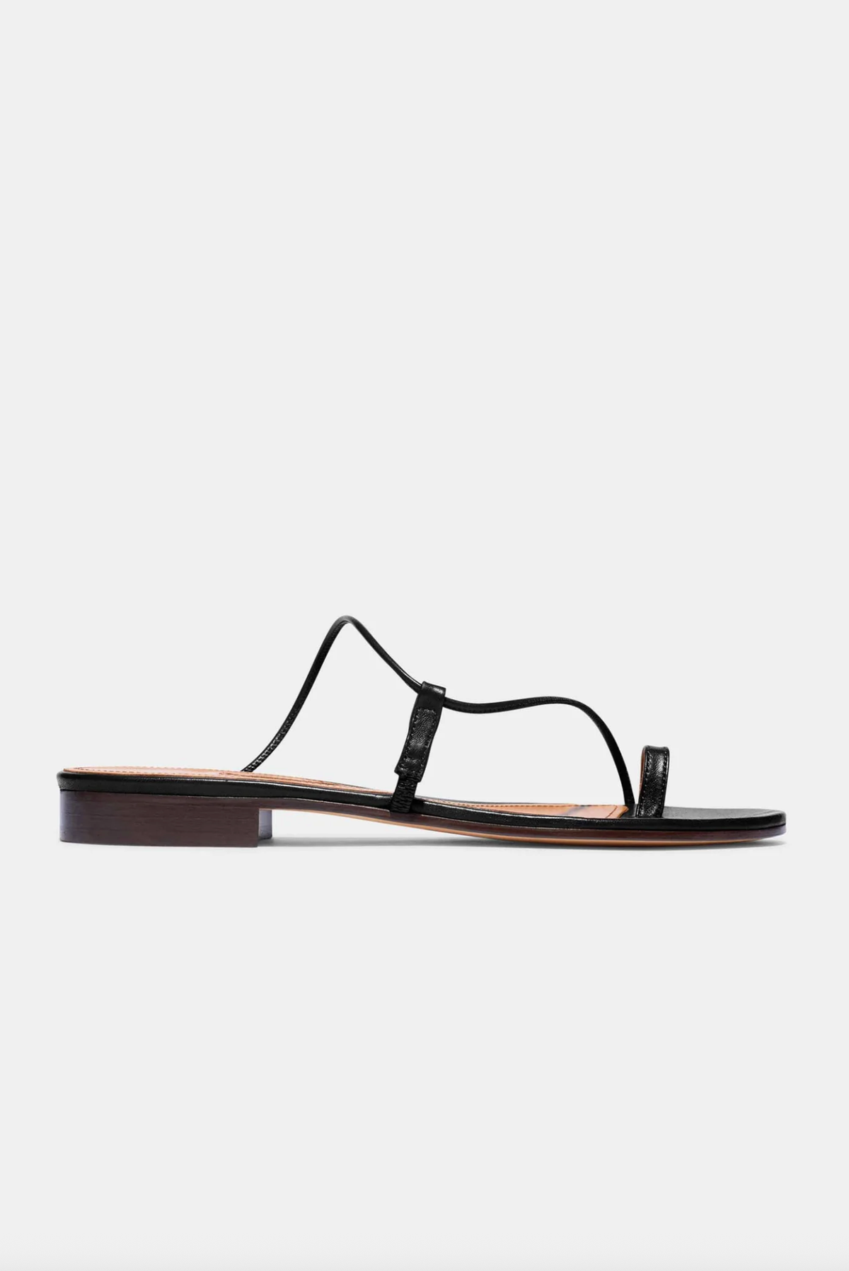 Emme Parsons Sandals Susan Slide, Black Napa Soho-Boutique