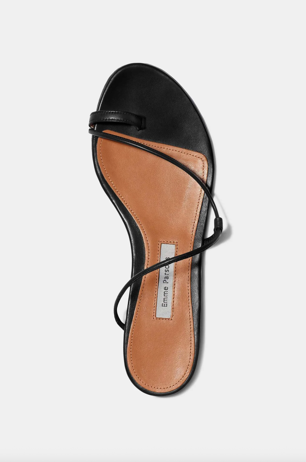 Emme Parsons Sandals Susan Slide, Black Napa Soho-Boutique