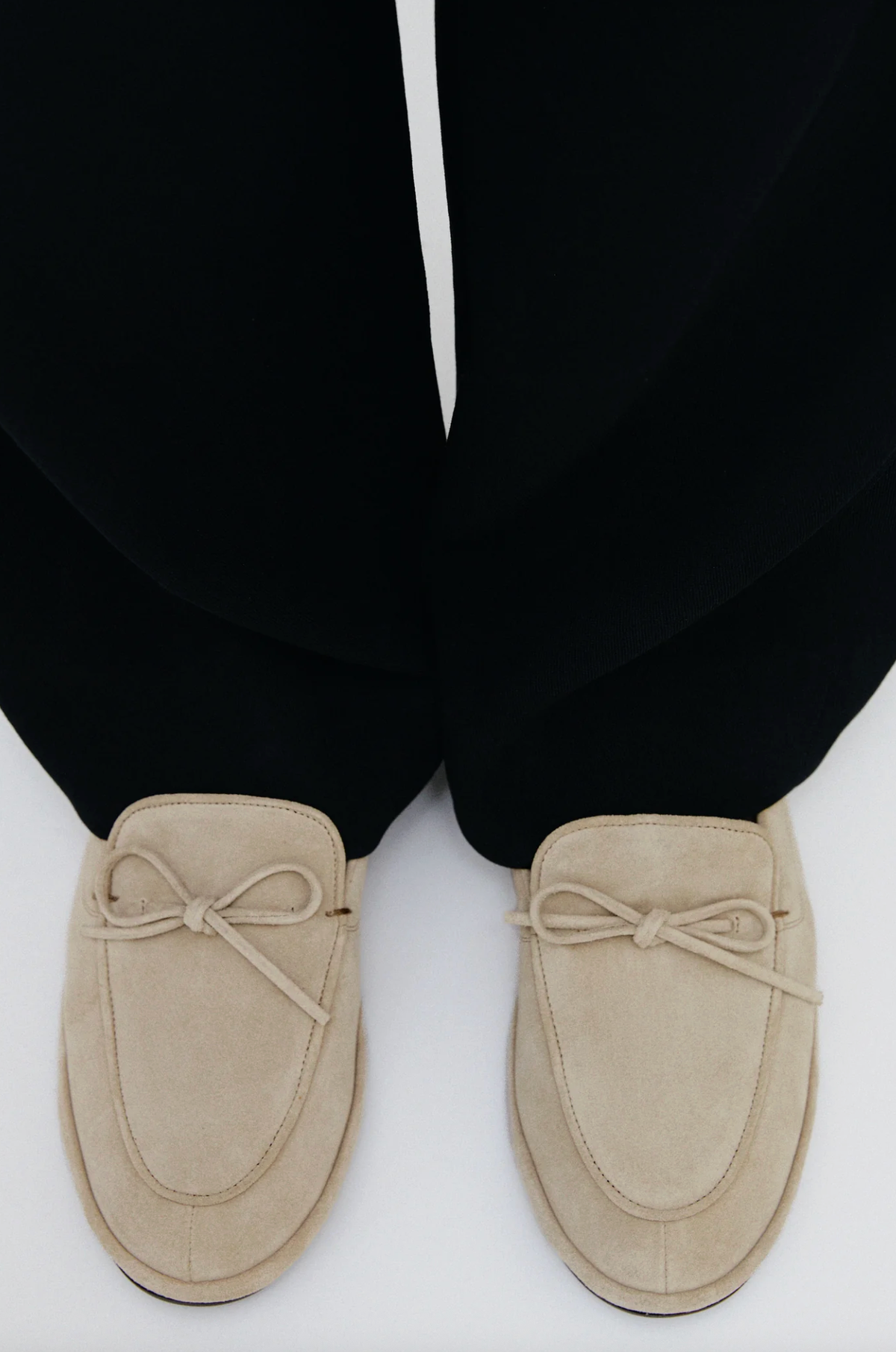 Emme Parsons Shoes Parker Moccasin, Tan Suede Soho-Boutique