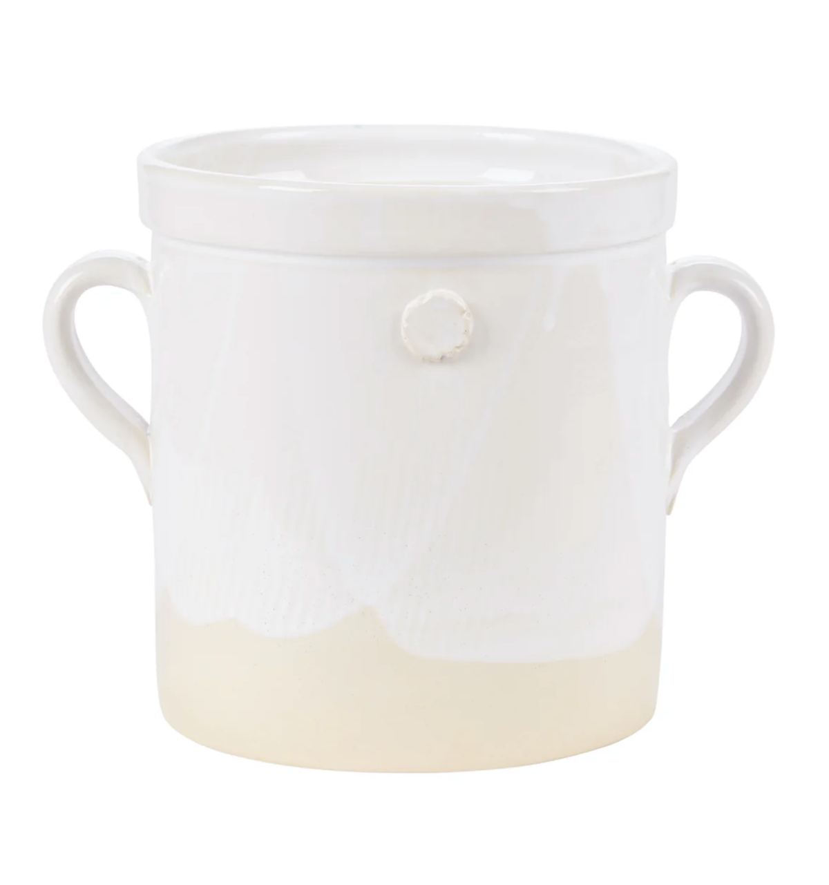 etúHOME Home White Handthrown Crock, Medium Soho-Boutique