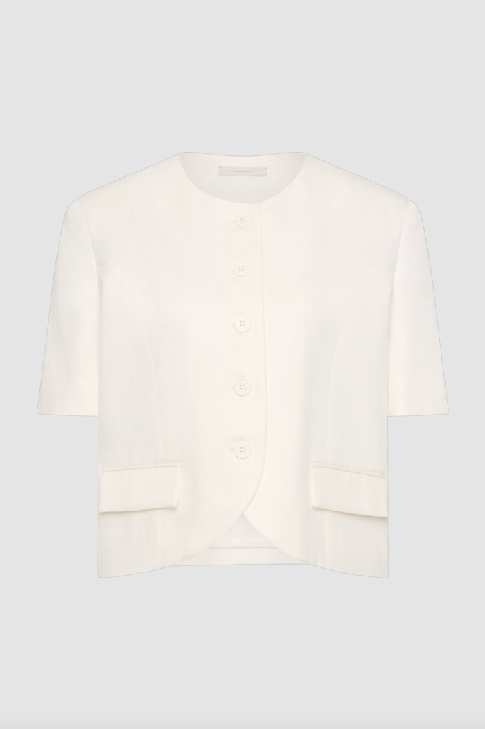 FAITHFULL THE BRAND Blazer Orsa Blazer, Off White Soho-Boutique