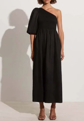 FAITHFULL THE BRAND Dress Anha Dress, Black Soho-Boutique