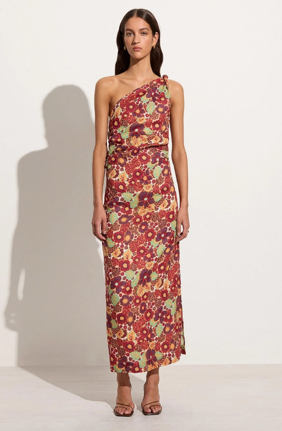 FAITHFULL THE BRAND Dress Jomana Midi Dress, La Mira Floral Soho-Boutique