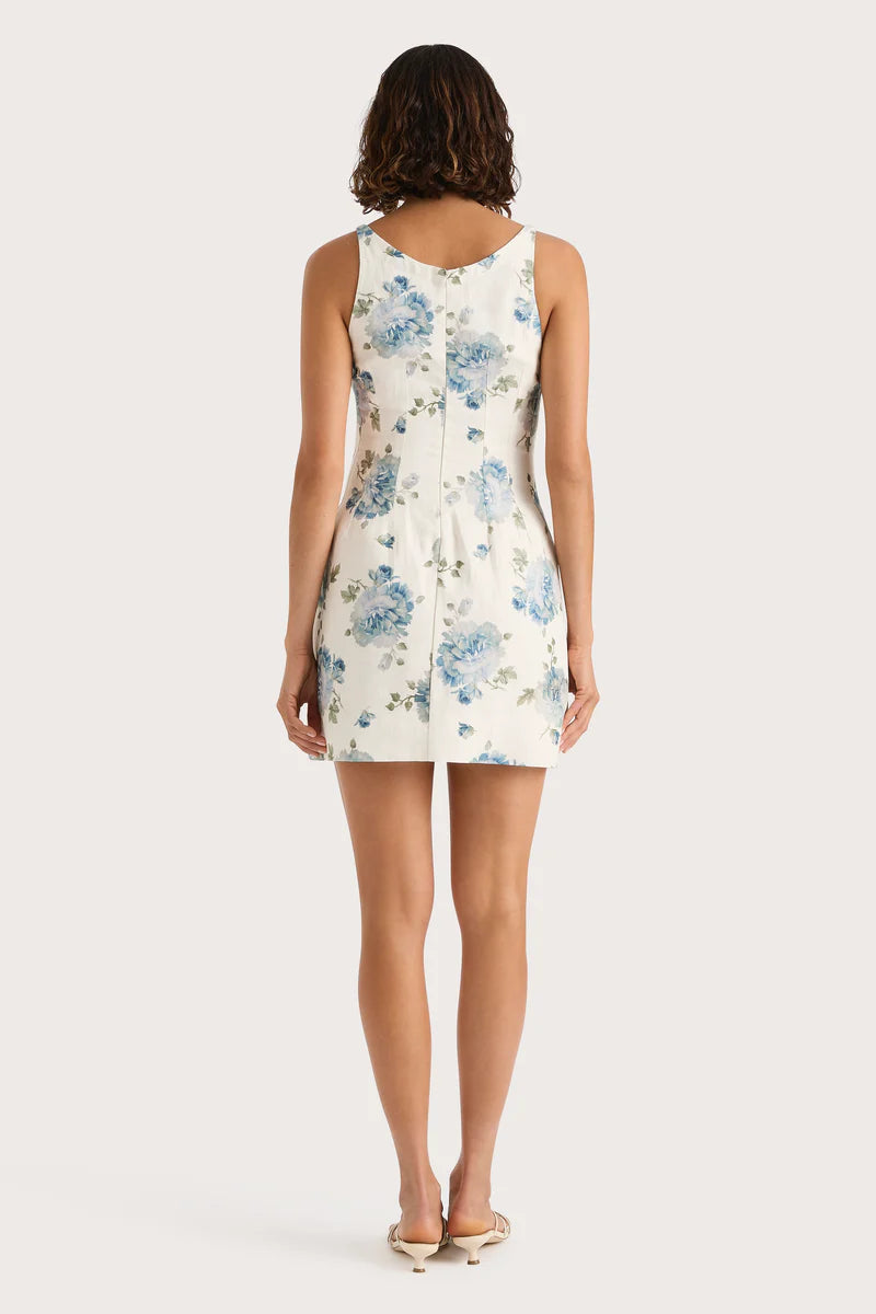 FAITHFULL THE BRAND Dress Sanne Mini Dress, Cecile Floral Soho-Boutique