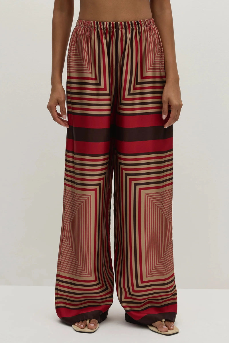 FAITHFULL THE BRAND Pants Jensen Pant, Ylva Print Soho-Boutique