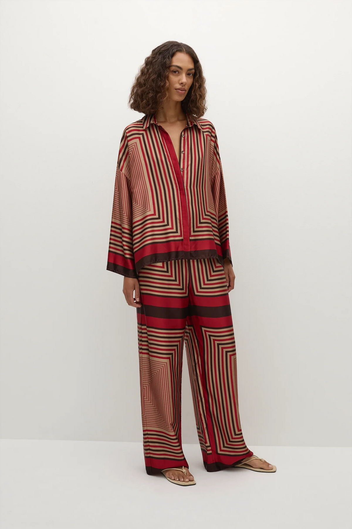 FAITHFULL THE BRAND Pants Jensen Pant, Ylva Print Soho-Boutique