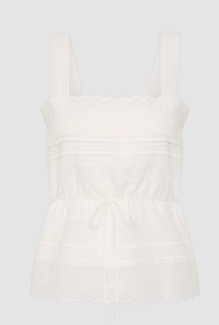 FAITHFULL THE BRAND Top Dalila Top, Fernanda Lace Antique Soho-Boutique
