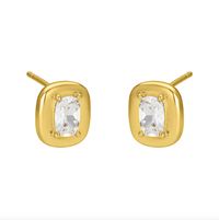 fyb Earrings Dahlia Studs, Gold Soho-Boutique