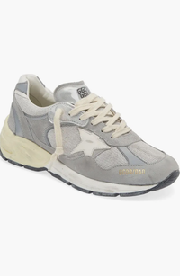 Golden Goose Deluxe Brand Sneakers Dad Star, Grey Silver Soho-Boutique