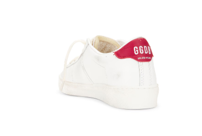 Golden Goose Deluxe Brand Sneakers Matchstar, White/Red Soho-Boutique