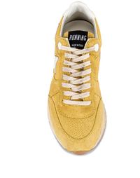 Golden Goose Deluxe Brand Sneakers Running Sole, Honey White Soho-Boutique