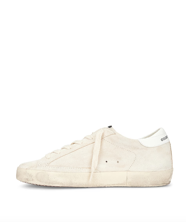 Golden Goose Deluxe Brand Sneakers Super Star, Pearl White Soho-Boutique