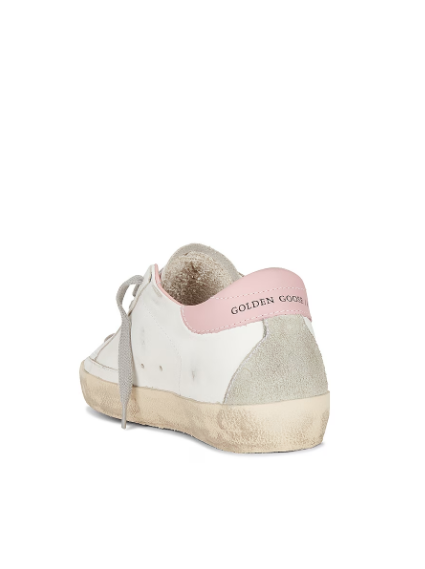 Golden Goose Deluxe Brand Sneakers Super Star White Ice Light Pink Soho-Boutique