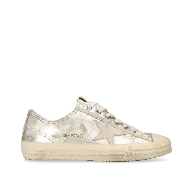 Golden Goose Deluxe Brand Sneakers V Star 2, Platinum Soho-Boutique