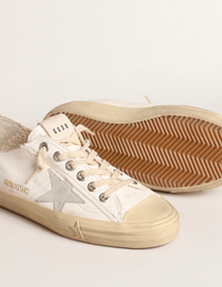 Golden Goose Deluxe Brand Sneakers V-Star, White Ice Soho-Boutique