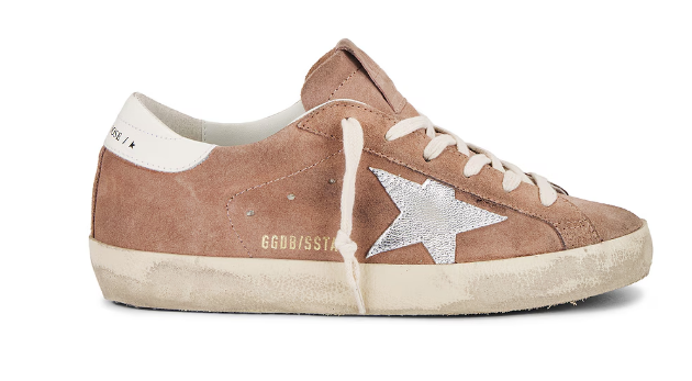 Golden Goose Deluxe Brand Super Star, Pink/Silver/White Soho-Boutique