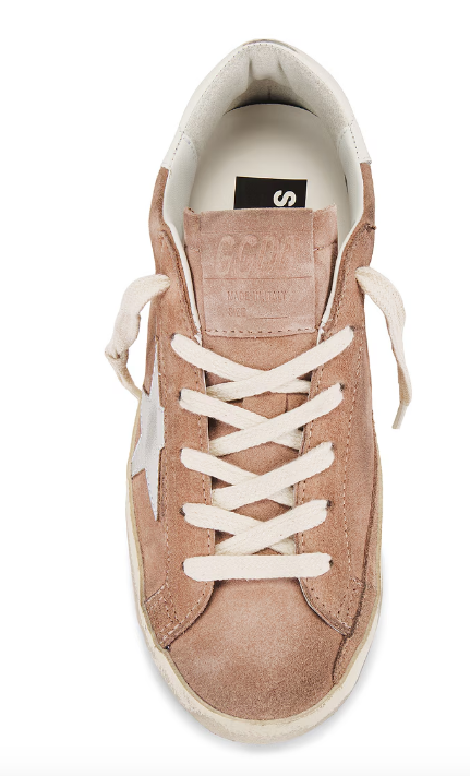 Golden Goose Deluxe Brand Super Star, Pink/Silver/White Soho-Boutique