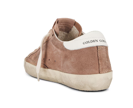 Golden Goose Deluxe Brand Super Star, Pink/Silver/White Soho-Boutique