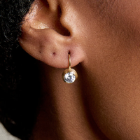 Hart Jewelry Earrings Bezel Drop Earrings Soho-Boutique