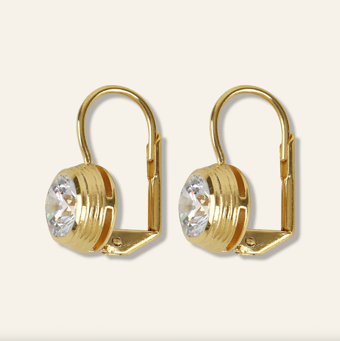Hart Jewelry Earrings Bezel Drop Earrings Soho-Boutique
