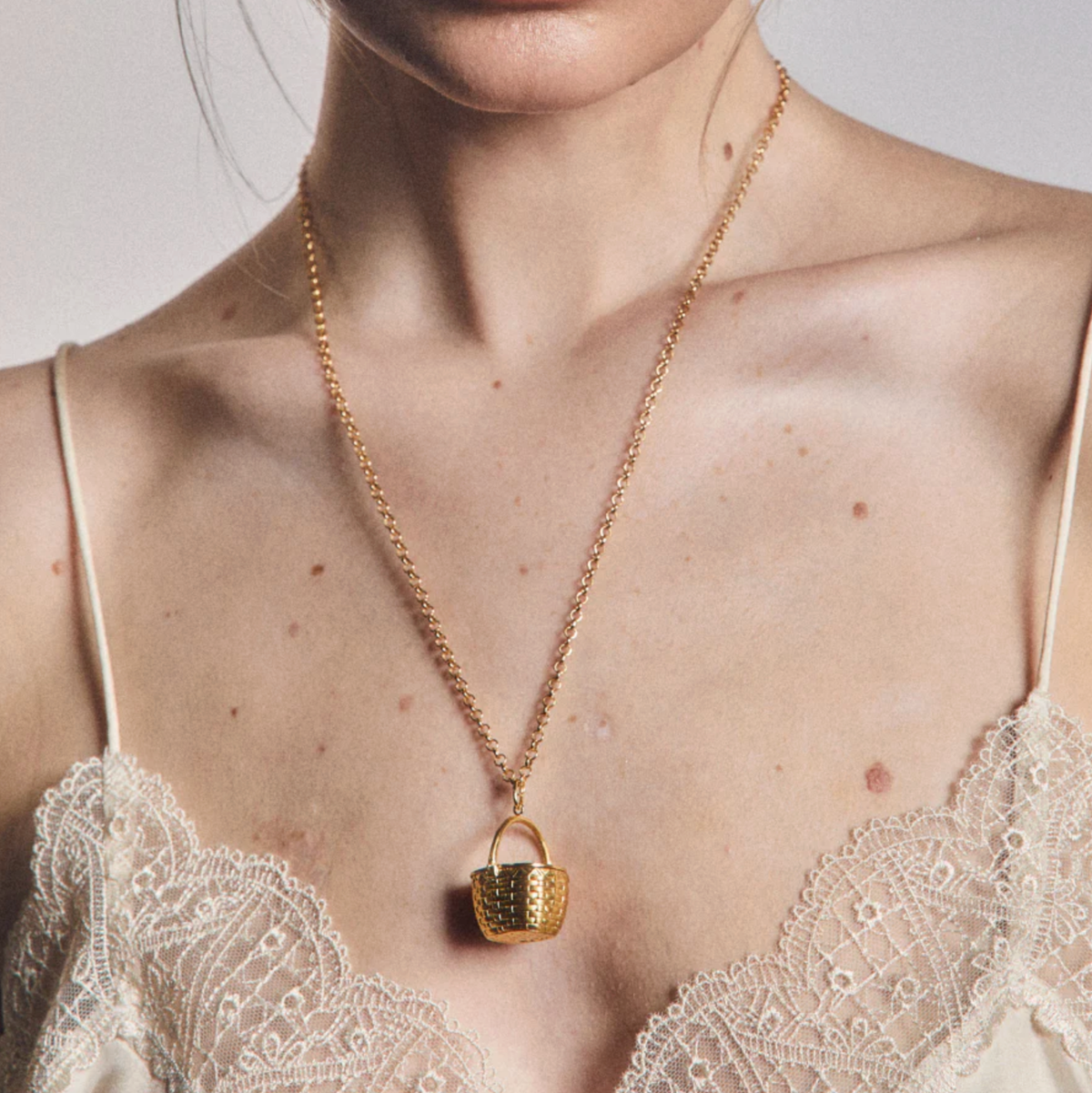 Hart Jewelry Necklace Basket Vesta Case Necklace Soho-Boutique