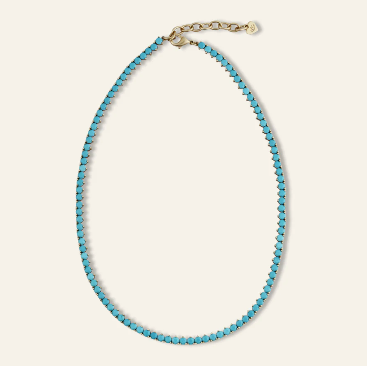 Hart Jewelry Necklace Turquoise Tennis Necklace Soho-Boutique