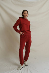 Johnny Easy Sweatpant, Ruby Red