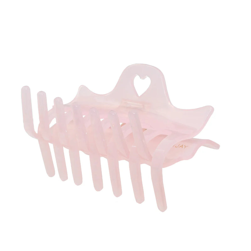 Heartbreaker Claw Clip, Pink Vanilla