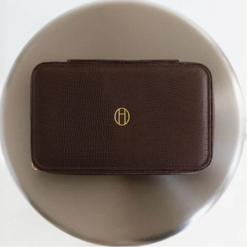 Heaven Mayhem Accessory Jewelry Travel Case, Espresso Soho-Boutique