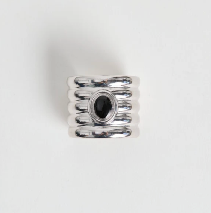 Heaven Mayhem Bracelet Clarke Cuff, Silver Soho-Boutique