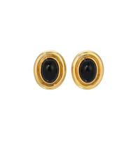 Heaven Mayhem Earrings Prize Black/Gold Earrings Soho-Boutique