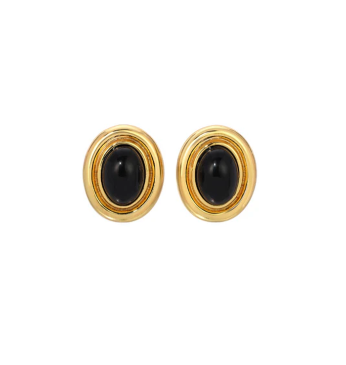 Heaven Mayhem Earrings Prize Black/Gold Earrings Soho-Boutique