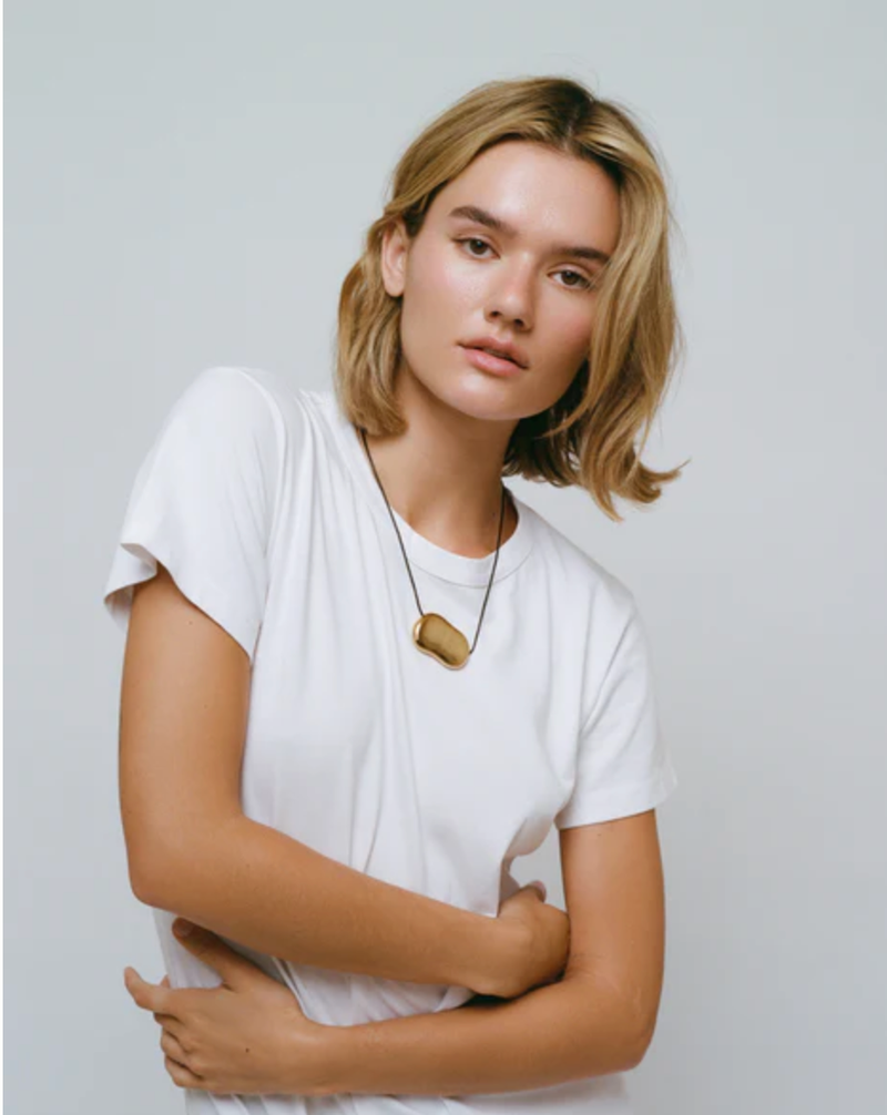 Heaven Mayhem Necklace Julia Necklace, Gold/Black Soho-Boutique