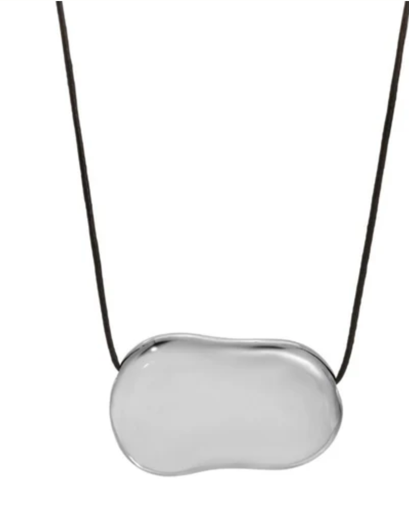 Heaven Mayhem Necklace Julia Necklace, Silver/Black Soho-Boutique