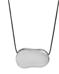 Heaven Mayhem Necklace Julia Necklace, Silver/Black Soho-Boutique