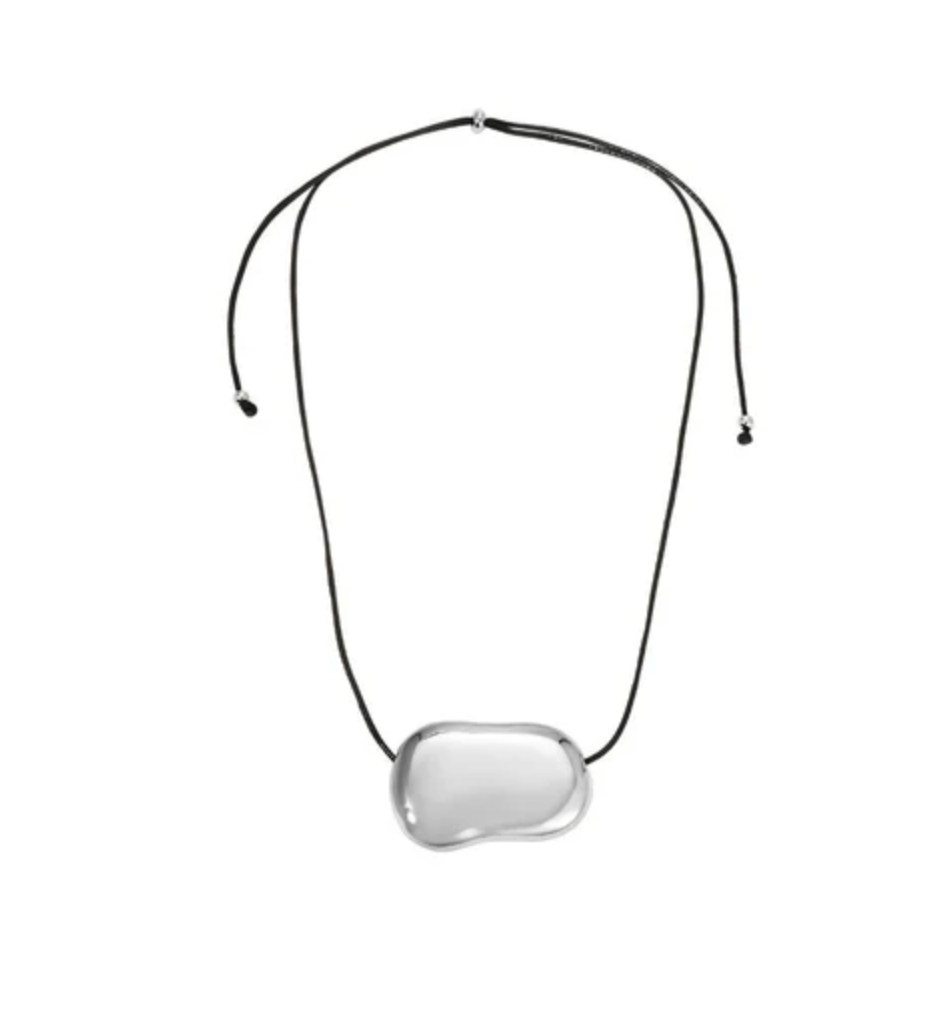 Heaven Mayhem Necklace Julia Necklace, Silver/Black Soho-Boutique