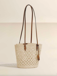Hunting Season Bag The Lattice Basket, Natural Cognac Soho-Boutique