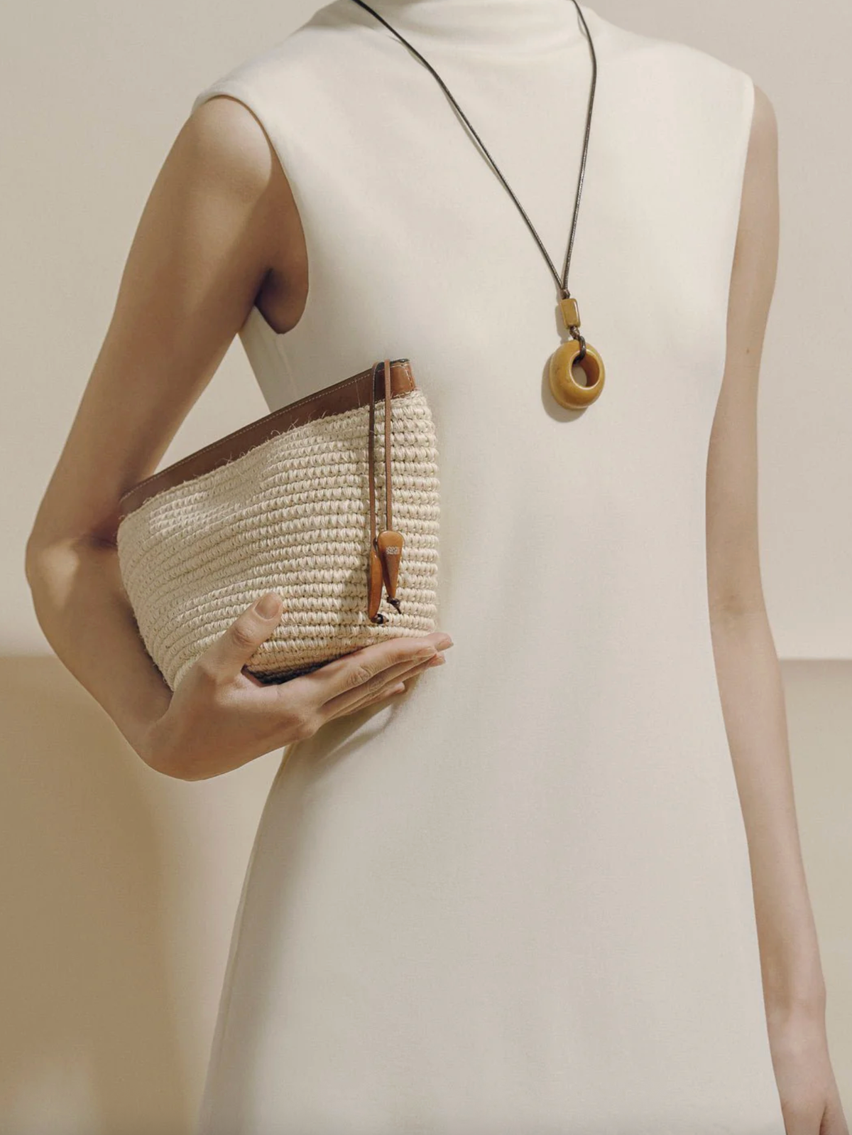 Hunting Season Bag The Medium Zip Clutch, Cognac Natural Soho-Boutique