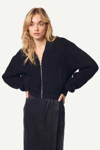 Cala Sherpa Bomber, Black