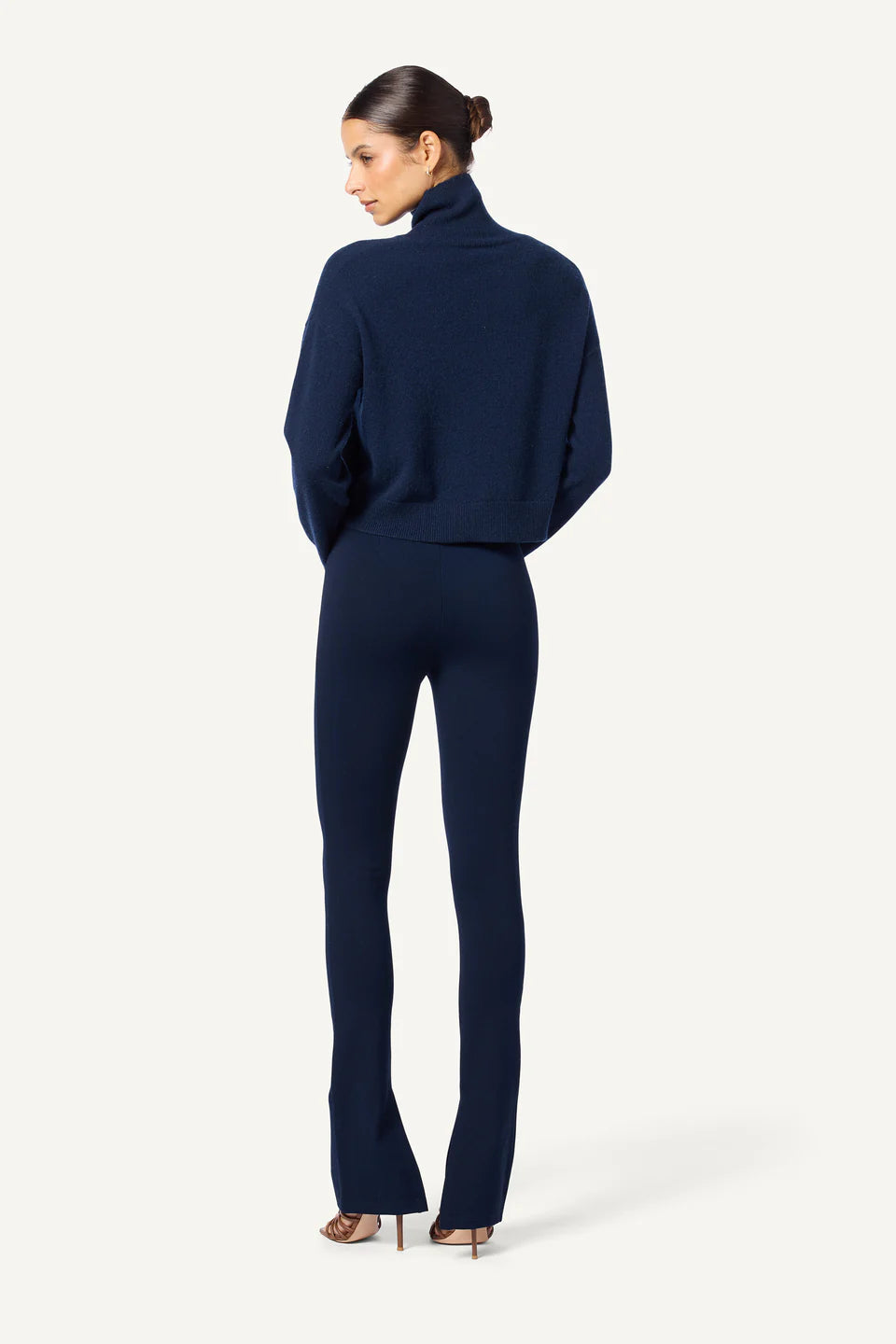 Sable Turtleneck, Midnight Navy