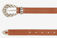 IRO Belt Baby Leather Belt, Tan Soho-Boutique