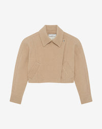 IRO Jacket Syana Short Jacket, Light Camel Soho-Boutique